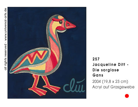 Jacqueline Ditt - Die sorglose Gans (The Goose free from Care)