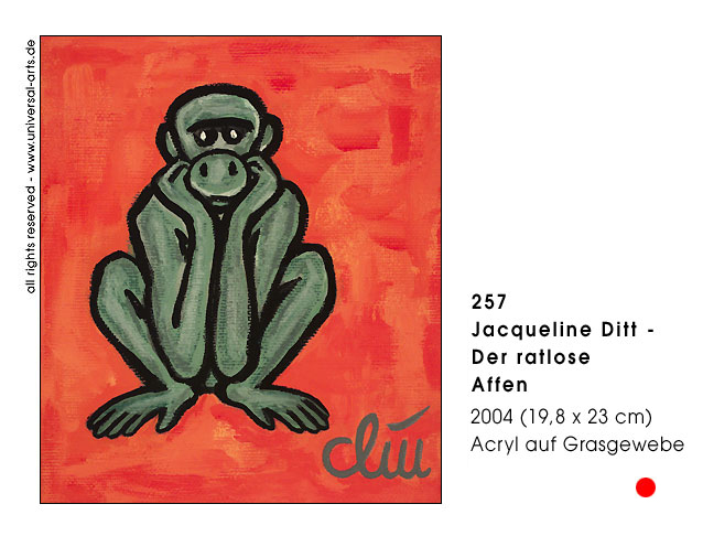 Jacqueline Ditt - Der ratlose Affe (The helpless Monkey)