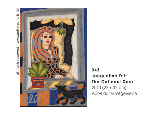 Jacqueline Ditt - The Cat next Door (Die Katze von nebenan)