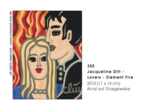 Jacqueline Ditt - Lovers - Element Fire (Liebespaar - Element Feuer)