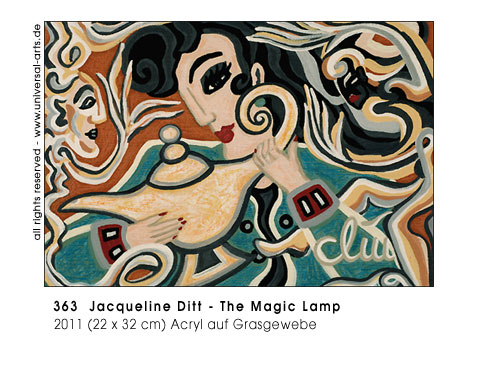 Jacqueline Ditt - The Magic Lamp  (Die Wunderlampe)