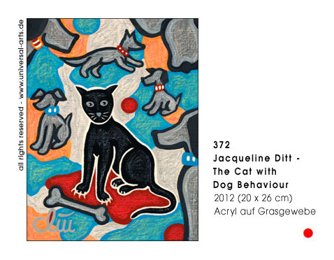 Jacqueline Ditt - The Cat with Dog Behaviour (Die Katze mit Hundebenehmen)
