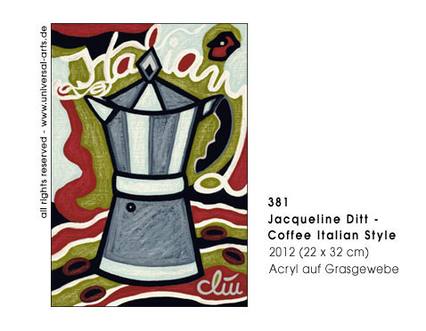 Jacqueline Ditt - Coffee Italian Style (Kaffee im Italienischen Stil)