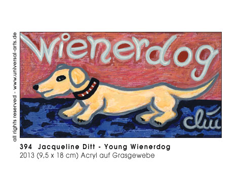 Jacqueline Ditt - Young Wienerdog (Junger Dachshund / Dackel)