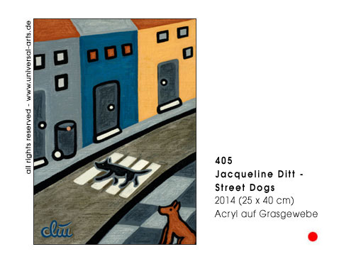 Jacqueline Ditt - Street Dogs (Strassen Hunde)