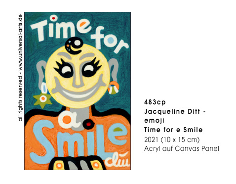 Jacqueline Ditt - Emoji - Time for a Smile (Emotion - Zeit für ein Lächeln)