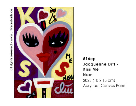 Jacqueline Ditt - Kiss Me Now (Küss Mich Jetzt)