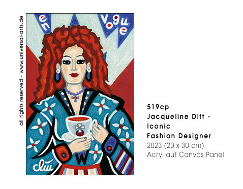 Jacqueline Ditt - Iconic Fashion Designer (Ikonische Modedesignerin)
