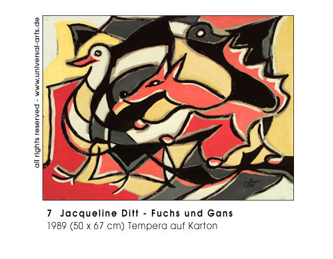 Jacqueline Ditt - Fuchs und Gans (Fox and Goose)