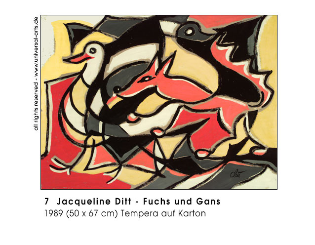 Jacqueline Ditt - Fuchs und Gans (Fox and Goose)