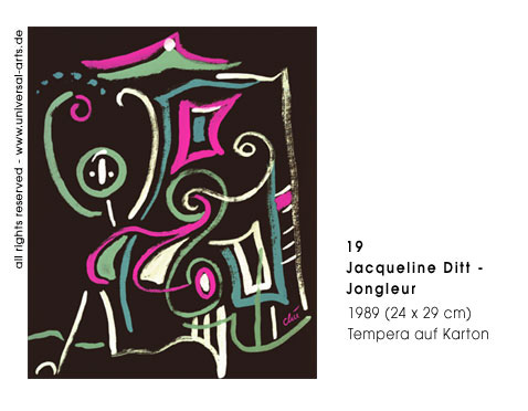 Jacqueline Ditt - Jongleur (Juggler)