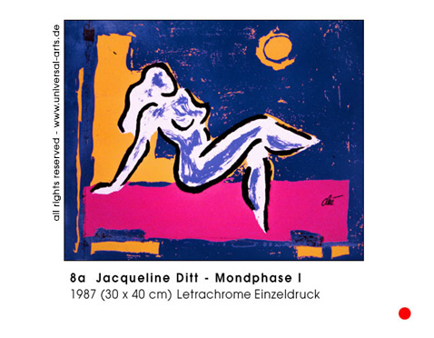Jacqueline Ditt - Mondphase I (Phase of the Moon I)