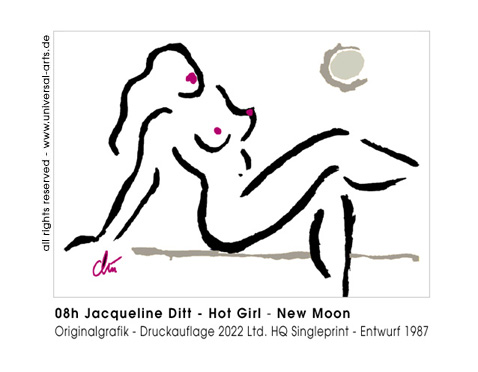 Jacqueline Ditt - New Moon (Heisses Mädchen - Neumond)