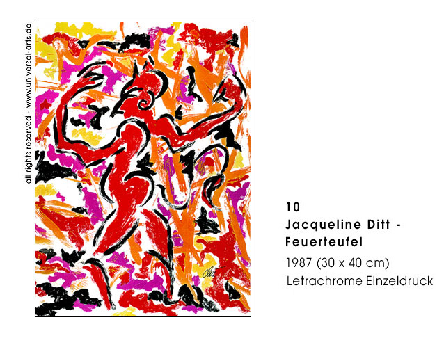 Jacqueline Ditt - Feuerteufel (Firedevil)