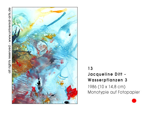 Jacqueline Ditt - Wasserpflanzen 3 (Waterplant 3)