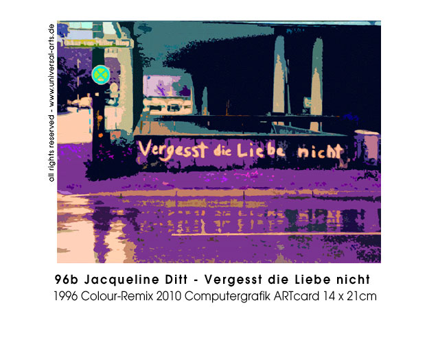 Jacqueline Ditt - Vergesst die Liebe nicht (Don't forget the Love 2010)