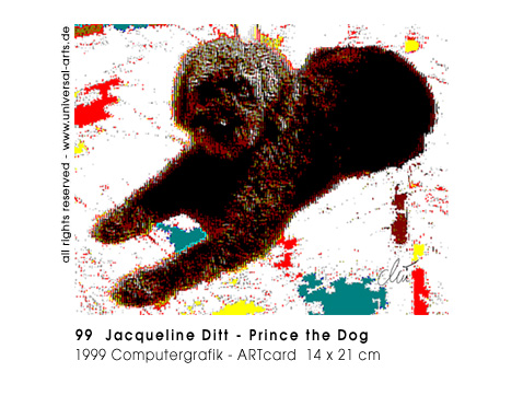 Jacqueline Ditt - Prince the Dog  (Prince der Hund)