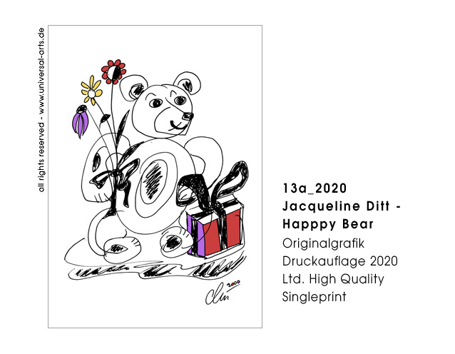 Jacqueline Ditt - Happy Bear 