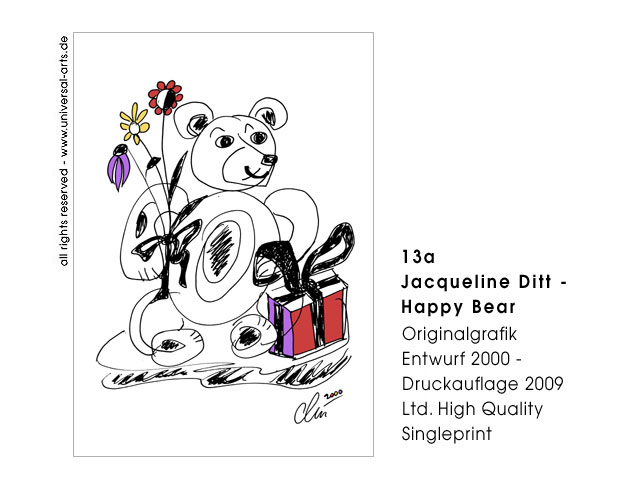 Jacqueline Ditt - Happy Bear (Frhlicher Br)