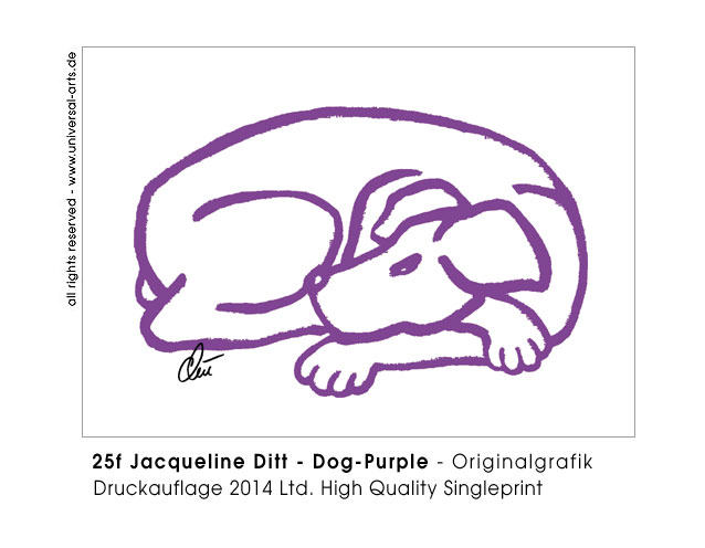 Jacqueline Ditt - Purple (Hund - Puple)