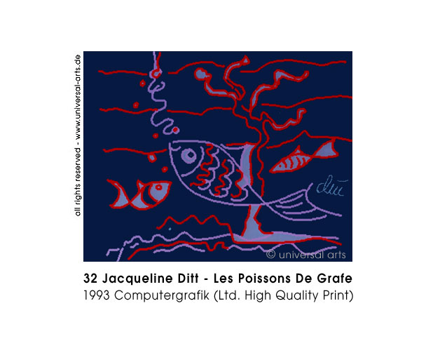 Jacqueline Ditt - Les poissons De Grafe (Die Fische ...)