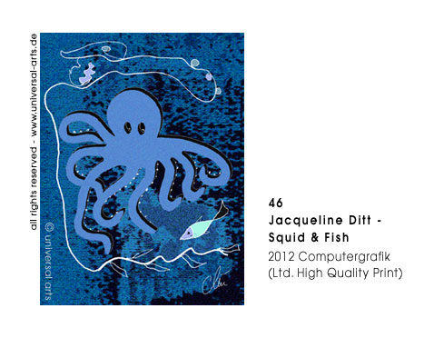 Jacqueline Ditt - Squid & Fish (Krake und Fisch)