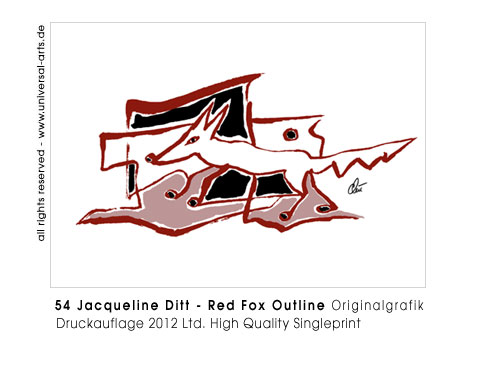 Jacqueline Ditt - Red Fox Online (Roter Fuchs Umriss)