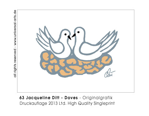 Jacqueline Ditt - Doves (Tauben)