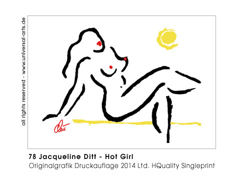 Jacqueline Ditt -  Hot Girl (Heisses Mädchen)