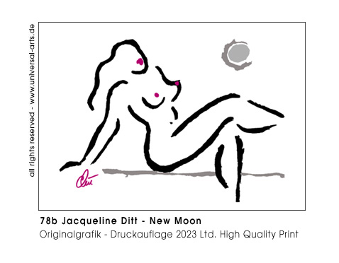 Jacqueline Ditt - Hot Girl - New Moon (Heisses Mädchen - Neumond))