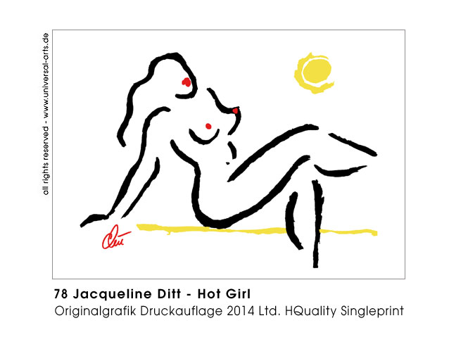 Jacqueline Ditt - Hot Girl (Heisses Mädchen)
