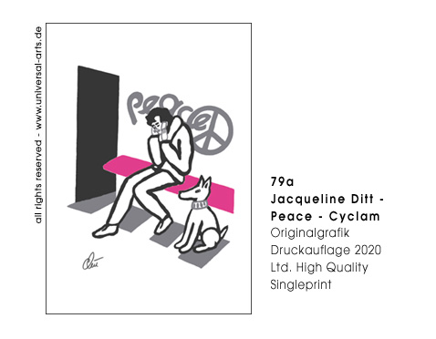 Jacqueline Ditt - Peace - Cyclam (Frieden - Zyklam)