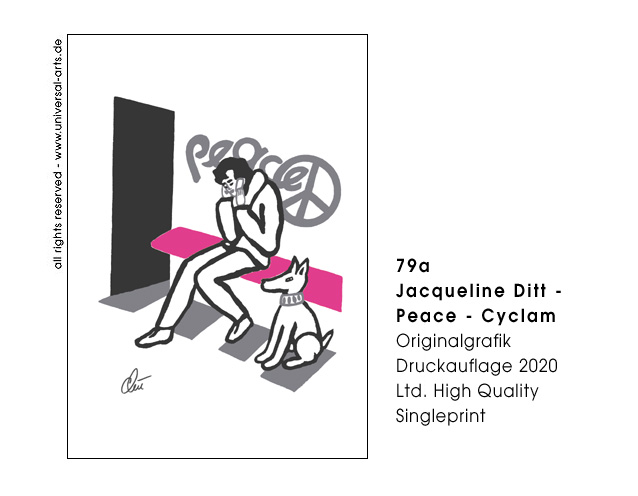 Jacqueline Ditt - Peace - Cyclam (Frieden - Zyklam)