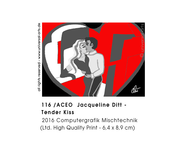 Jacqueline Ditt - Tender Kiss (Zärtlicher Kuss)