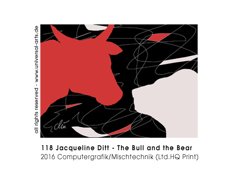 Jacqueline Ditt - The Bull and the Bear (Der Bulle und der Bär) 
