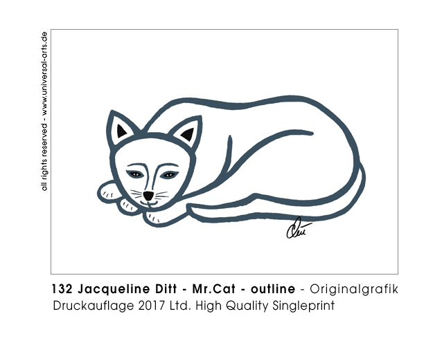 Jacqueline Ditt - Mr.Cat - outline (Herr Kater - outline)