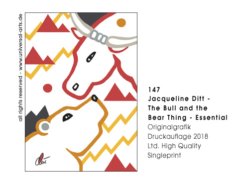 Jacqueline Ditt - The Bull and the Bear Thing - Essential  (Die Bullen und Bren Sache - Essenziell)