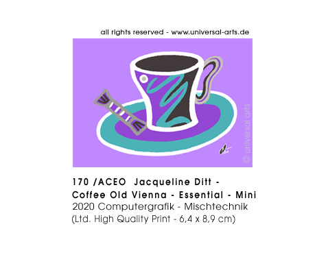 Jacqueline Ditt - Coffee Old Vienna - Essential - Mini (Kaffee Alt Wien - Essenziell - Mini) 