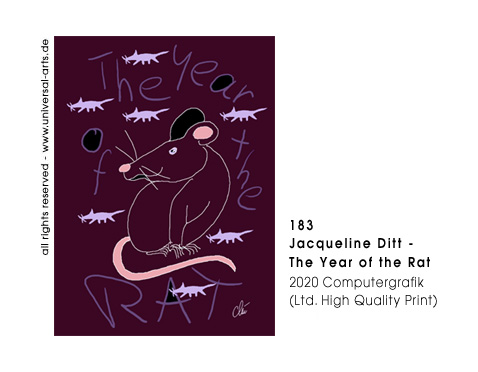 Jacqueline Ditt - The Year of the Rat - reverse (Das Jahr der Ratte - reverse)