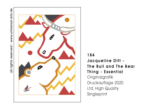 Jacqueline Ditt - The Bull and the Bear Thing - Esssential (Die Bullen und Bären Sache - Essenziell)