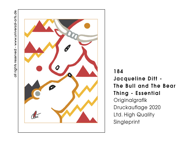 Jacqueline Ditt - The Bull and the Bear Thing - Esssential (Die Bullen und Bären Sache - Essenziell)