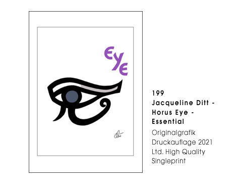 Jacqueline Ditt - Horus Eye - Essential (Horus Auge - Essenziell)