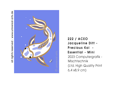 Jacqueline Ditt - Precious Koi - Essential - Mini  (Wertvoller Kio - Essenziell - Mini)