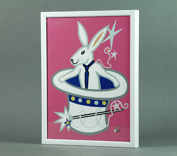 Jacqueline Ditt -  The Magic Bunny - Essential - Pink (Der Magische Hase- Essenziell - Pink)
